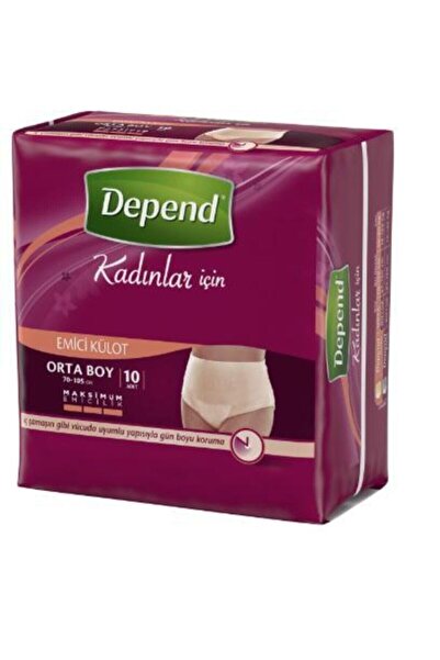 Depend Absorbent Panties Women's Medium 30 Pack 2 Pieces