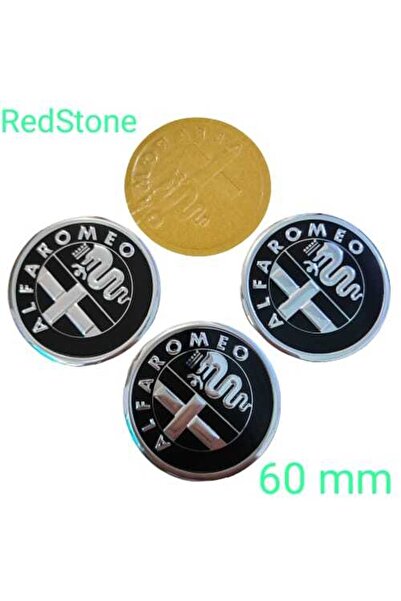 OEM Alfa Romeo Alüminyum Yapıştırma Jant Göbeği 4 Lü 60mm
