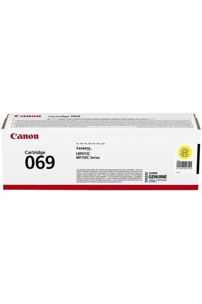 Canon Crg-069 Y Yellow Sarı Orijinal Toner Mf754-752-673