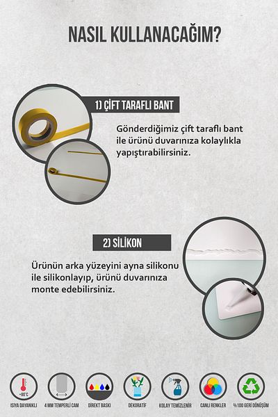 Decorita لوح توجيه الزجاج |   مخرج الطوارئ - الشمال |   14.8 سم × 21 سم