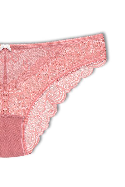 HNX Жіночі трусики з мереживом, камінцем і тюлем