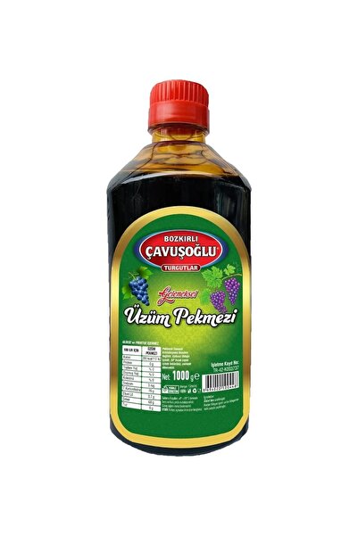 Bozkırlı Çavuşoğlu Üzüm Pekmezi 1000 Gr