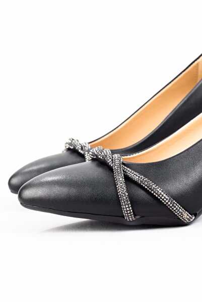 Adım Adım Жіночі чорні класичні туфлі на підборах