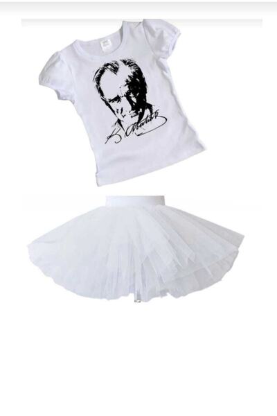 Yakalaa Κορίτσι Παιδί 23 Απριλίου 29 Οκτωβρίου Επίδειξη Μπλουζάκι Ataturk Pri...