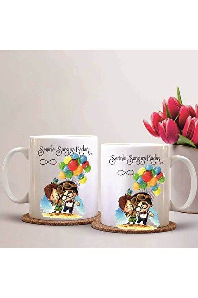 sıradışıhediyem أكواب Love Dear Couple (سيتم إرسال قطعتين)