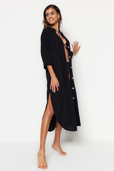 Trendyol Collection Kleid - Schwarz - Blusenkleid