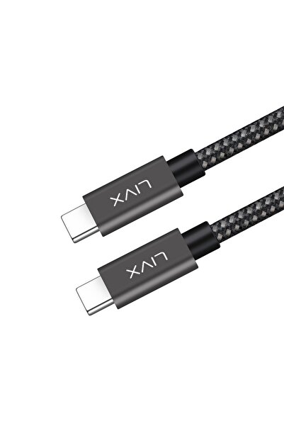 LivX Solid Type C To Type C 100 Watt Süper Hızlı Şarj Data Kablosu 2 Metre Pd