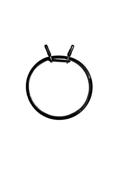 ŞENELYÜN Orta Boy Metal Kasnak Çap : 12.50 Cm Renk: Siyah