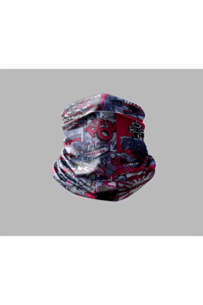 Buffalo Masca Buff pentru motociclist Guler pentru gât Guler pentru exterior Bandană unisex Pachet de 5