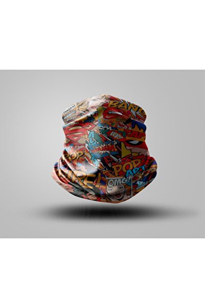 Buffalo Biker Buff Mask Neck Collar Outdoor Neck Collar Unisex Bandana Pack of 5