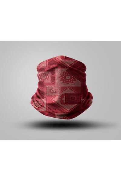 Buffalo Мотоциклетна маска с шийна превръзка за външна употреба, унисекс, 5 броя в опаковка