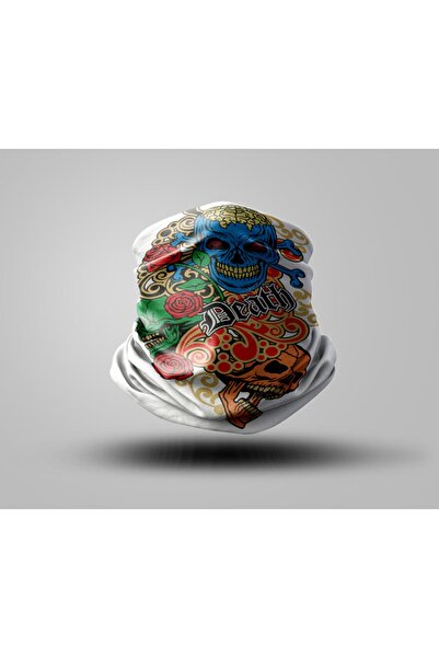 Buffalo Biker Buff Mask Neck Collar Outdoor Neck Collar Unisex Bandana Pack of 5