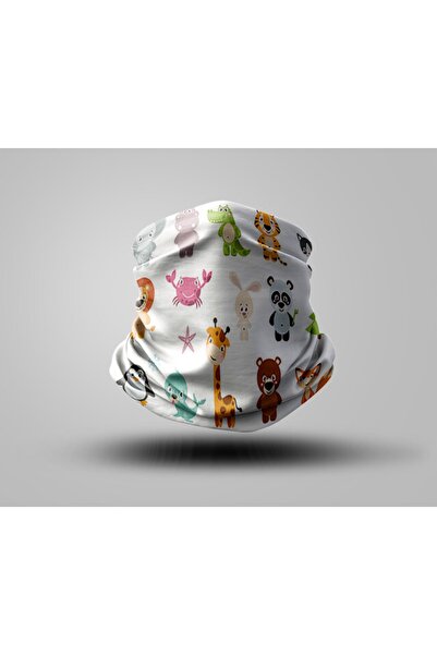 Buffalo Masca Buff pentru motociclist Guler pentru gât Guler pentru exterior Bandană unisex Pachet de 5