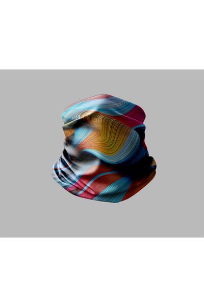 Buffalo Biker Buff Mask Neck Collar Outdoor Neck Collar Unisex Bandana Pack of 5