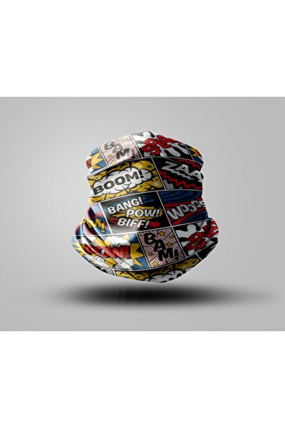 Buffalo Masca Buff pentru motociclist Guler pentru gât Guler pentru exterior Bandană unisex Pachet de 5