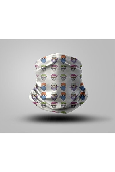 Buffalo Masca Buff pentru motociclist Guler pentru gât Guler pentru exterior Bandană unisex Pachet de 5