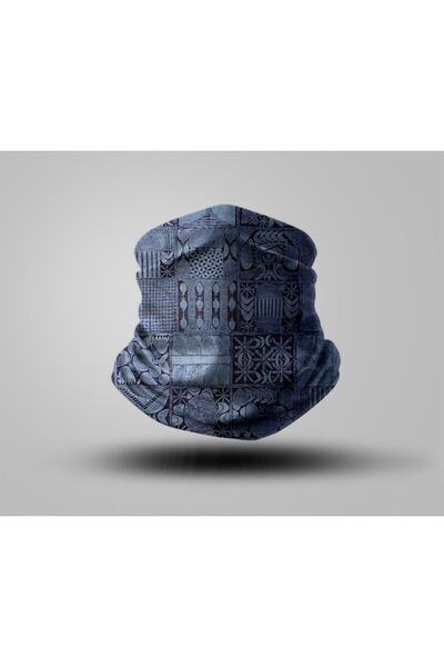 Buffalo Biker Buff Mask Neck Collar Outdoor Neck Collar Unisex Bandana Pack of 5