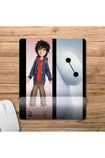Pixxa لوحة ماوس Big Hero 6 مع مسند للمعصم موديل - 2