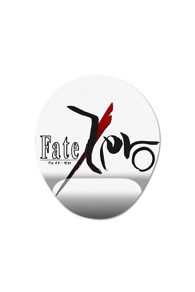 Pixxa موديل Fate / Zero لوحة ماوس مع مسند للمعصم - 4 بيضاوي