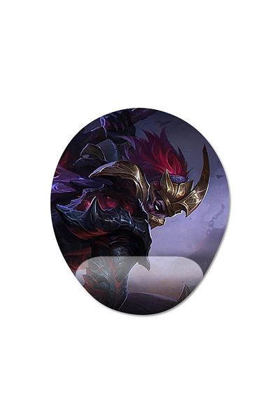 Pixxa Mobile Legends - موديل لوحة ماوس مدعومة للمعصم من Hanzo - بيضاوي واحد