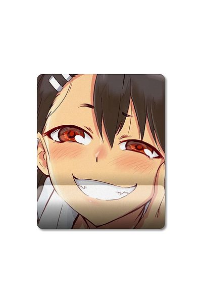 Pixxa لا تلعب معي، Miss Nagatoro - Ijiranaide، Nagatoro-san نموذج لوحة ماوس مع مسند للمعصم - 2