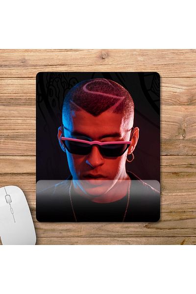 Pixxa موديل لوحة ماوس لدعم المعصم من Bad Bunny - 2