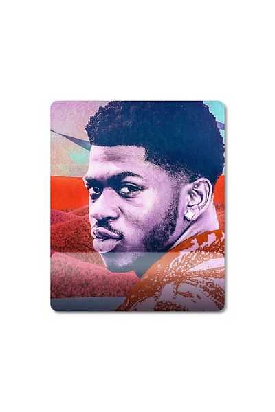 Pixxa لوحة ماوس لدعم المعصم Lil Nas X موديل - 4