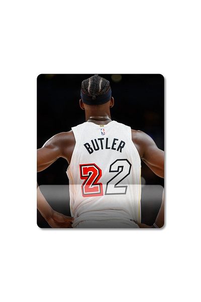 Pixxa جيمي بتلر - ميامي هيت - Nba موديل لوحة ماوس مع مسند للمعصم - 2