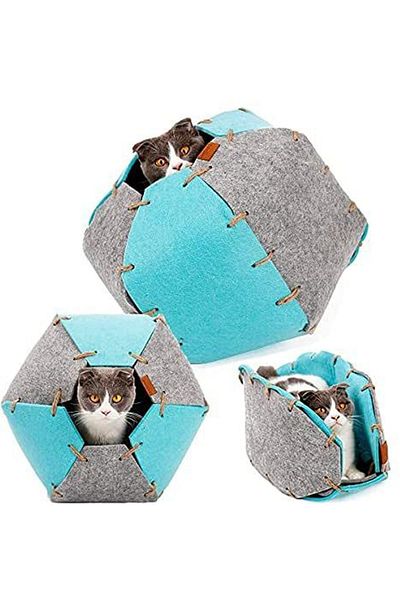 UTKU TASARIM Cat Tunnel Functional Cat Toy Cat Nest