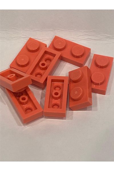 LEGO Original Moc Custom Accessory Creator Plate Flat Brick Coral 6 Pieces to Send