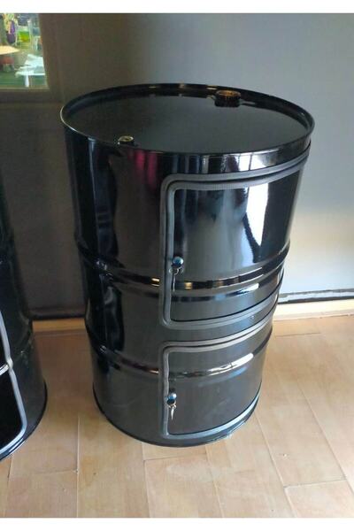 BK VARİL KOLTUK Bk Varik Kapaklı Dolap Siyah