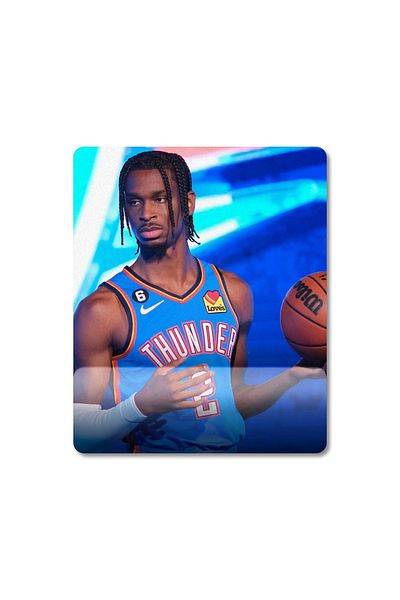 Pixxa Shai Gilgeous-alexander - Oklahoma City Thunder - لوحة ماوس مدعومة بالمعصم من Nba موديل - 1