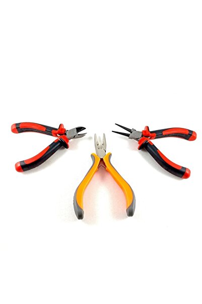 rigour 3lü Mini Hobi Set Kargaburnu - Yankeski - Kıvırma Pensesi