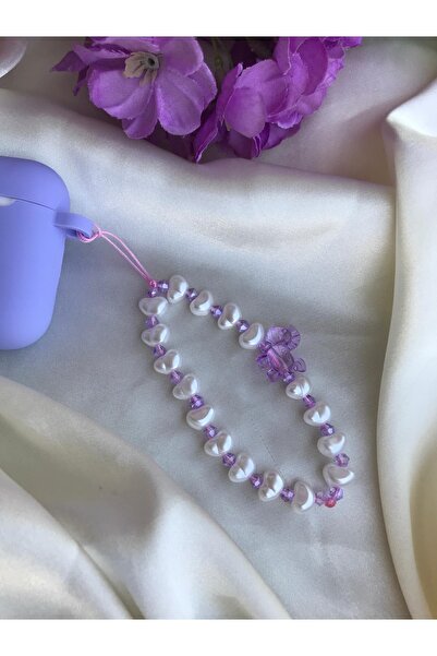 PEONY peonyofficiall Lila Unicorn At Tasarım Kısa  Ipi Charmı Kablosuz Kulakl...