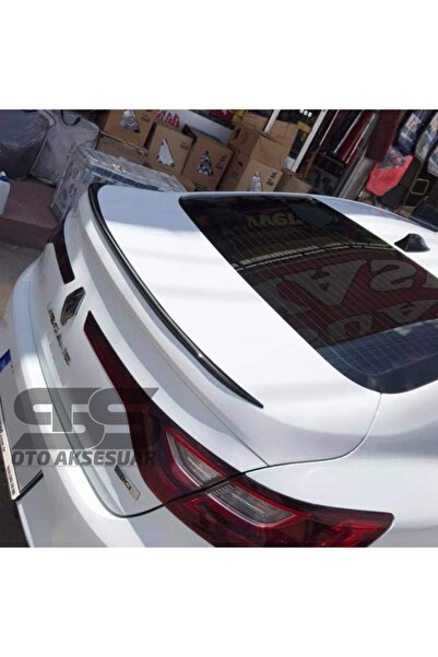 STS Oto Aksesuar Renault Megane 4 Sedan Kasa Uyumlu Bagaj Üstü Spoiler Piano ...