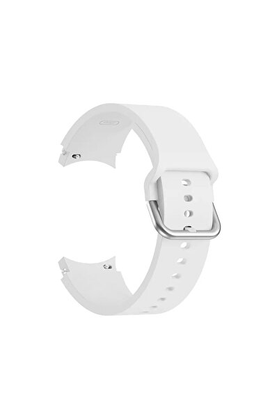 Kyver Samsung Galaxy Watch 7, 6, 5, 4, Active2 44mm, Uyumlu Silikon Kordon 20mm