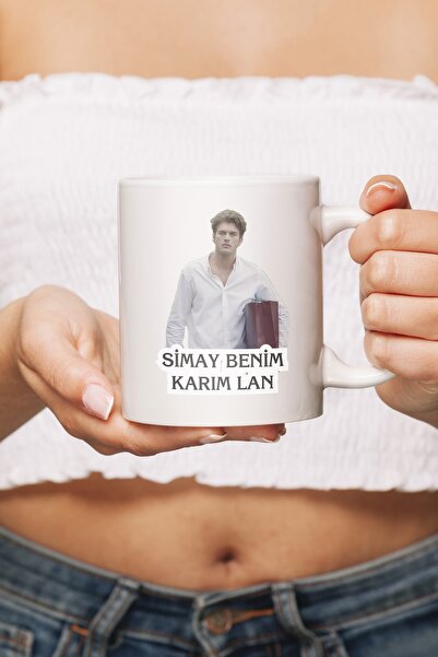 Teknograf Kuzey Tekinoğlu Simay Benim Karım Lan Tasarımlı Kupa Bardak