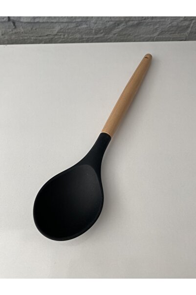 En Ucuz Mağaza ملعقة سيليكون بامبو 30 سم