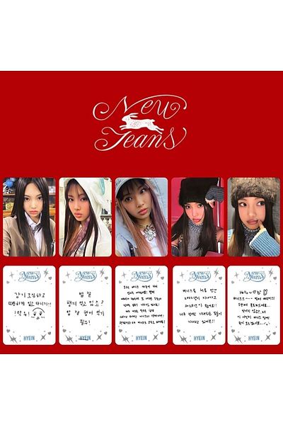 Kpop Dünyasi New Jeans Hyein ''Omg'' Album Card Set
