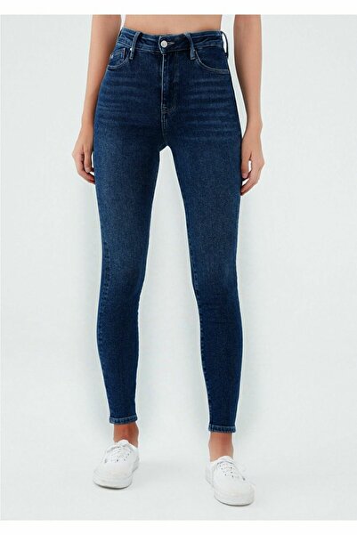 LİMABEL Mony Allstar Ikon Gold Skinny Jeans Yel Γυναικείο πλενόμενο Lycra