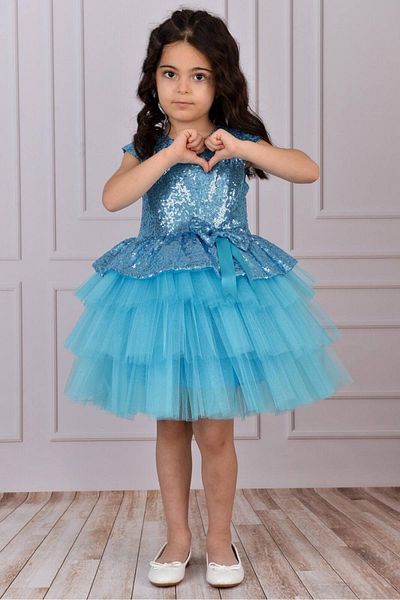 Delfini kids Στολή Γενεθλίων, βραδινό φόρεμα από τούλι