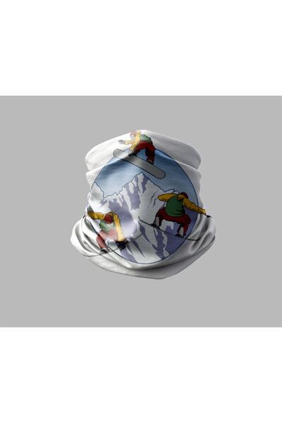 Buffalo قناع ركوب الدراجات النارية بتصميم التزلج والجبال، قناع رقبة خارجي للج...