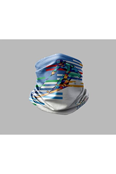 Buffalo قناع ركوب الدراجات النارية بتصميم التزلج والجبال، قناع رقبة خارجي للج...