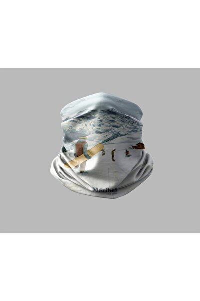 Buffalo قناع ركوب الدراجات النارية بتصميم التزلج والجبال، قناع رقبة خارجي للج...