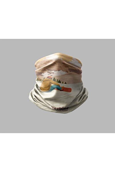 Buffalo قناع ركوب الدراجات النارية بتصميم التزلج والجبال، قناع رقبة خارجي للج...