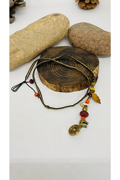 Porsuk Alternatif Handmade Brass Braided Wrap Women's Bracelet