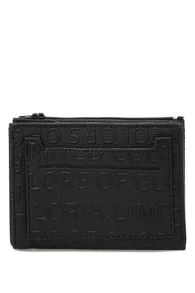 Polaris Basic Logo Czdn 3fx Schwarze Damenbrieftasche