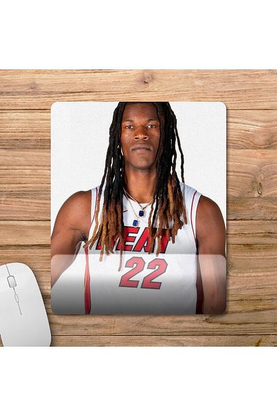 Pixxa جيمي بتلر - ميامي هيت - موديل لوحة ماوس لدعم المعصم NBA - 3