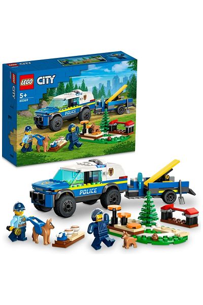 LEGO ®   تدريب كلاب الشرطة المتنقلة في المدينة 60369