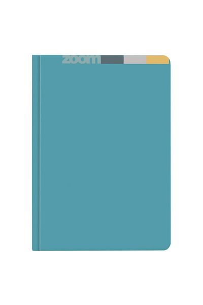 KESKİN COLOR 17x24 Cm Hard Cover Unlined 160 Sheets Notebook 70gr White Page First 2 Pages Checked Remains Unlined